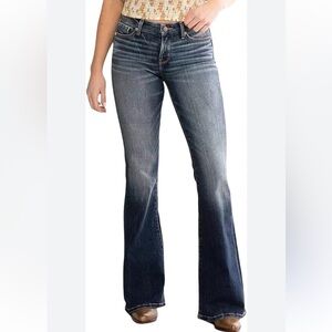 Seven7 Dark Blue Flare Jeans
